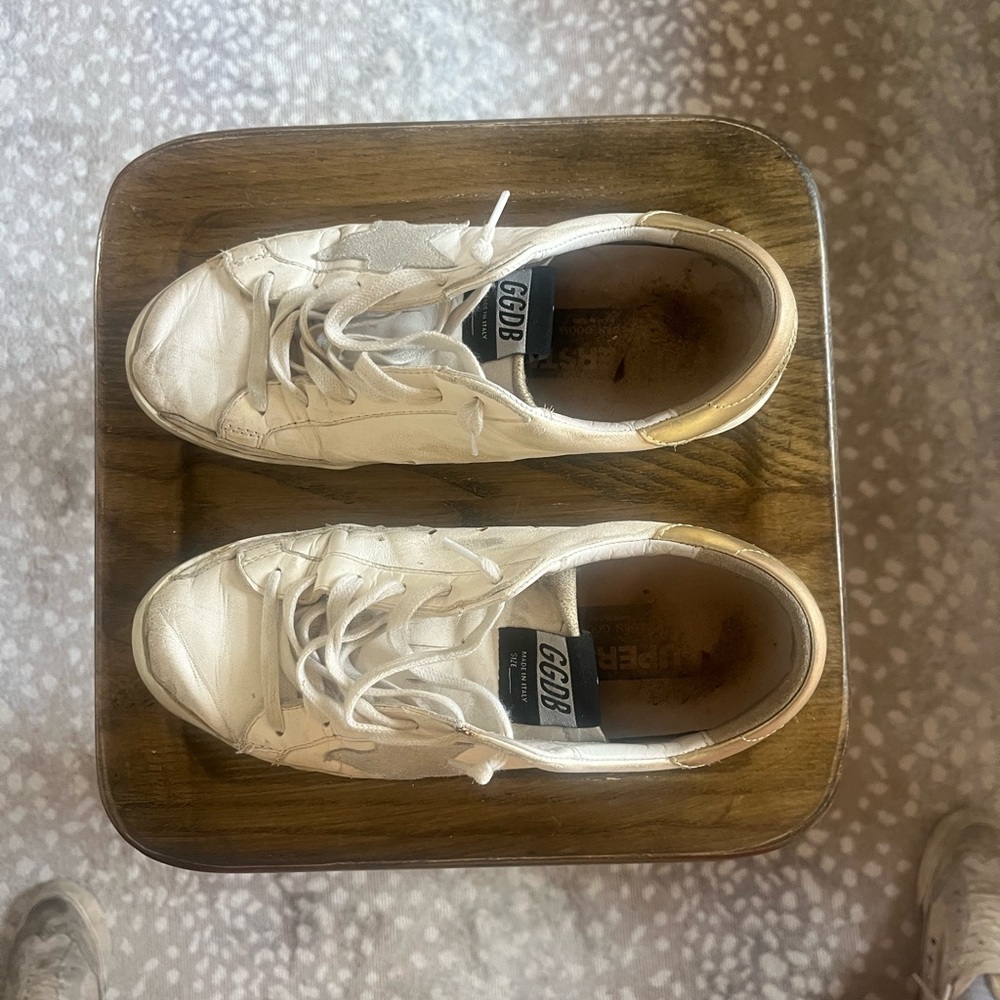 Golden Goose White Sneakers
